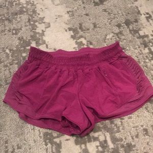 Lululemon Shorts with Mesh Panel